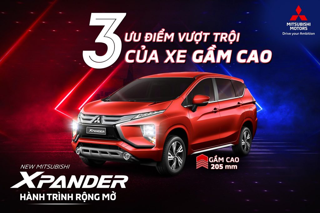 3 ưu điểm xe gầm cao